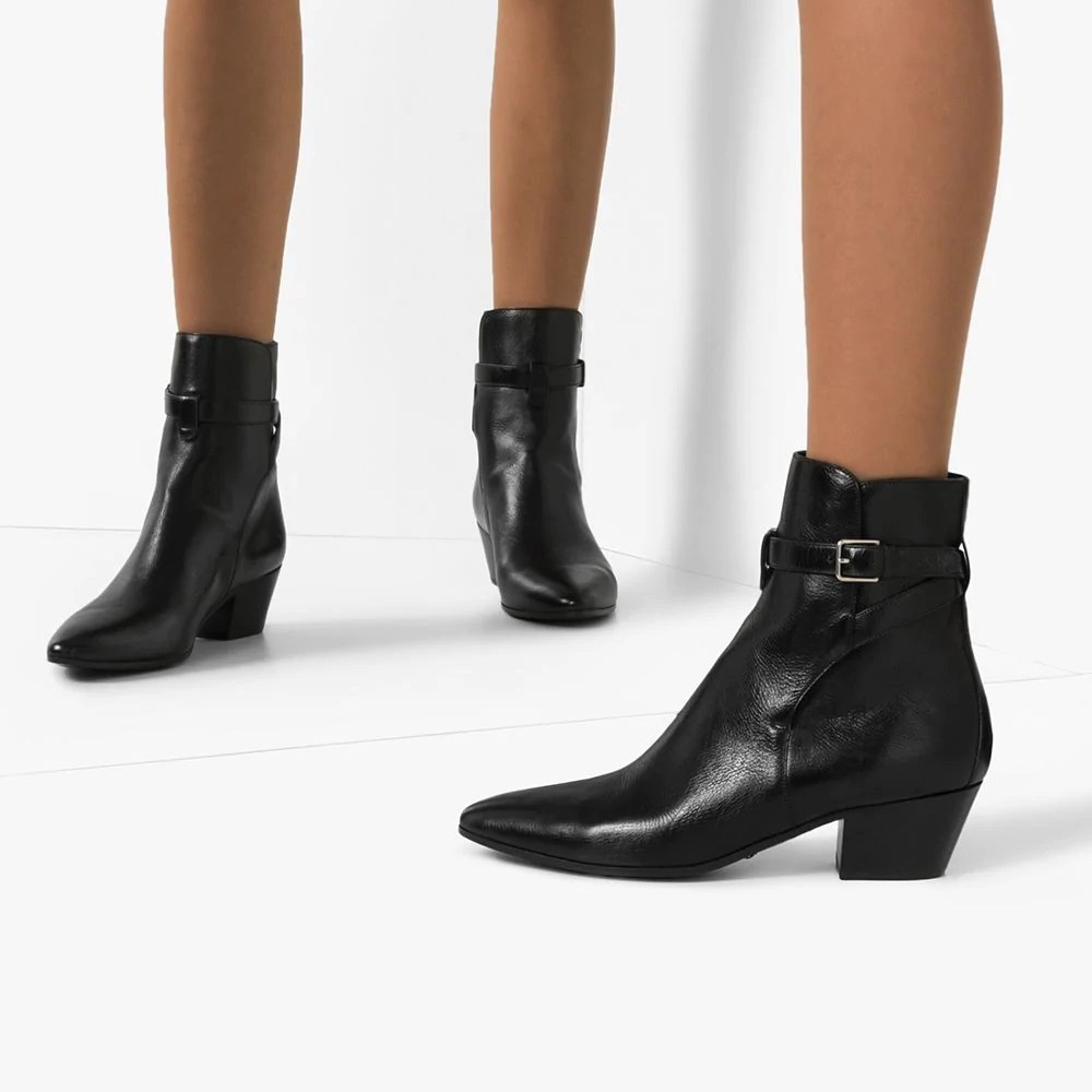 SAINT LAURENT jodhpur boot